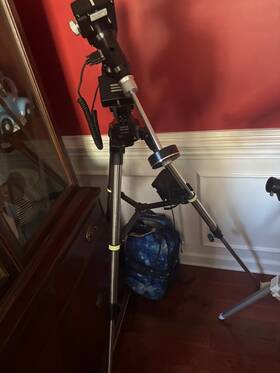 Explore Scientific Iexos-100-2 Pmc-eight Equatorial Telescope Go-to Tripod Astrophotography Wifi Bt