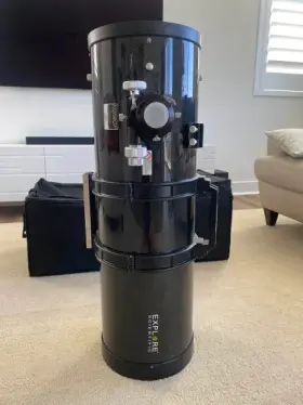 N208cf-01 Explore Scientific N208cf 8 Inch Carbon Fiber Telescope With Case And Finder Scope