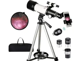 Fashionari 754932630797 70mm Beginner Telescope Kit White Fashionari 754932630797 70mm Beginner Telescope Kit White