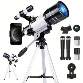 Ts30070 Fetchfalcon Astronomical Telescope 150x High-powered Portable With 70mm Aper