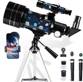 Free Soldier Telescope30070space Telescope For Adults Astronomy 70mm 300mm Portable 30070 Spaceman Print