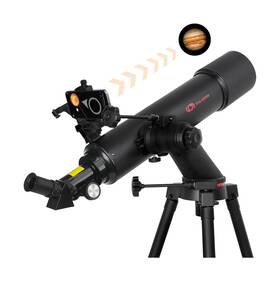 Galaeyes Gs100600blk Telescope 100mm Aperture 600mm Fl With Starfinding System For Ios An