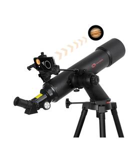 Galaeyes Gs92600bk Telescope 100mm Aperture 600mm Fl With Star-finding System For Ios/andr