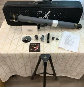 332-361 Galileo Hc-2 Optics#332-361 .965 Telescope With Stand And Accessories 332-361 Galileo Hc-2 Optics#332-361 .965 Telescope With Stand And Accessories