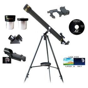 Galileo 851514006305 700mm X 60mm Refractor Telescope And Smartphone Photo Adapter Ss-760