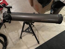 Galileo Fs-80 Terrestrial Refractor Telescope Kit Black