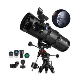 Gaterda Ga-150eq Telescope 150eq Reflector For Adults Astronomy Professional Manual