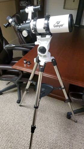 Gsyker A111-az80400 Telescope W 25mm 10mm And 5mm Lens Tripod