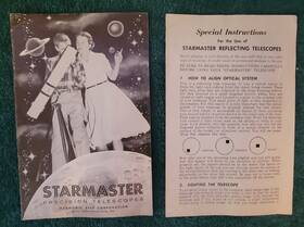 Harmonic Reed 8200cor Instructions Only - Starmaster Reflecting Telescopes And Precision