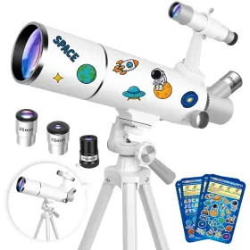 Hawkko-80500-us Hawkko 80mm Refractor Telescope Kit 500mm Az Tripod Phone Adapter 20-150x Kids Hawkko-80500-us Hawkko 80mm Refractor Telescope Kit 500mm Az Tripod Phone Adapter 20-150x Kids