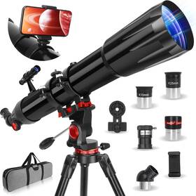 Hetekan 313090436469 Telescope For Adults High Powered 90mm Aperture 900mm Professional Re