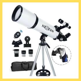 Hexeum 313054613653 Telescope 80mm Aperture 600mm - Astronomical Portable Refracting