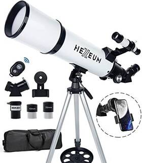 Hexeum 791324168438 Telescope 80mm Aperture 600mm - Astronomical Portable Refracting Fu