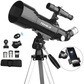 Honslis 780887397560 Telescope For Kids And Adults Beginner Astronomers 70mm Aperture 500mm Fully Multi