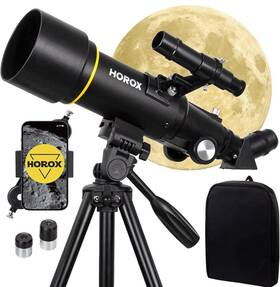 Horax Hx70x400 Telescope For Adults And Kids Horox 70mm Aperture 400mm Refractor