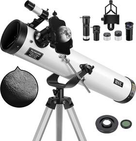 Hsl 76700 Reflector Telescope 76mm Aperture 700mm Focal Length Astronomy Nib
