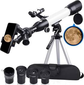 Hutact Gm-001 Telescope 20x-167x Hd Telescop 60mm Aperture 500mm Az Astronomical