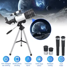Ikaufen 980595622408 Professional Astronomical Telescope Night Vision For Hd Viewing Star Moon Gift