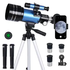 15x-150x Imeshbean 791101587025 Telescope For Adults And Kids 70mm Aperture Professional Astronomy Ref 15x-150x Imeshbean 791101587025 Telescope For Adults And Kids 70mm Aperture Professional Astronomy Ref
