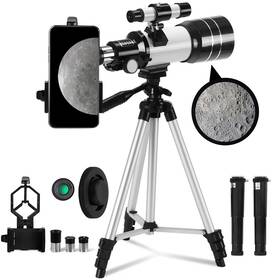 Kid Odyssey -20230907 300x70 Telescope For Adults And Kids Astronomy Phone Adapter Adjustable Tripod