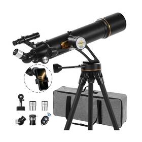 Koolpte Az90700 Telescope 90mm Aperture 700mm - Vertisteel Az Mounting Base High Precision A