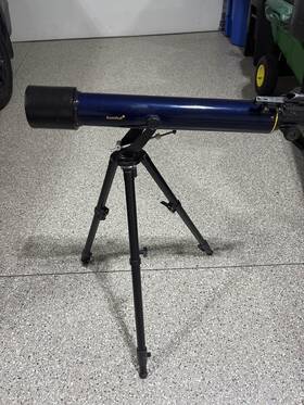 Levenhuk 70929 Strike 80 Ng Refractor Telescope With 3x Barlow And Hr20mm Eyepiece