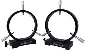 Losmandy Dvr125 125mm Dvr Series Guide Ring Set With Plates Astronomy Scope Free Shipping