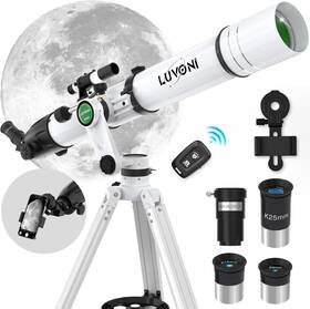 Luvoni Hxy001-mx Telescope 90mm Aperture 900mm Telescopes For Adults Astronomy With Fine-tuning