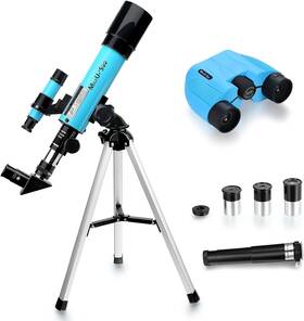 Maxunite F36050-821 Lunar Telescope For Kids And Astronomy Beginners Refractor With Finde