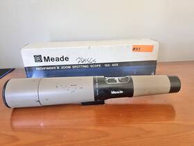 Meade 000003 Pathfinder Ii Zoom Spotting Scope 15x-60x Adventure Refractor Telescope