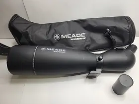20-60x100 Meade Wildlife Wilderness Spotting Scope 20-60x100mm Excellent With Carrying Case 20-60x100 Meade Wildlife Wilderness Spotting Scope 20-60x100mm Excellent With Carrying Case