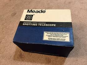 Meade 2045-s Model 2045 Blue Black 4 Inch Schmidt-cassegrain Telescope With Star Finder 2102-d
