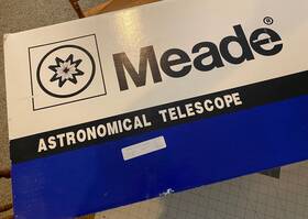Meade 268449 60 Mm Equatorial Refracting Telescope With Tripod Model 285 Local Pickup Only