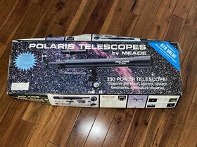 Meade 50az-s Polaris Telescope By Model 50az- 250 Power