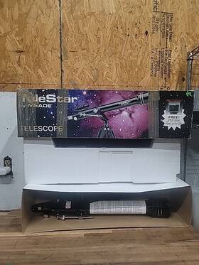 Meade 60az-s Telestar Telescope Tripod. D 60 Mm F 700