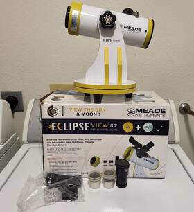 Meade 709942998443 Eclipseview 82mm Reflecting Telescope