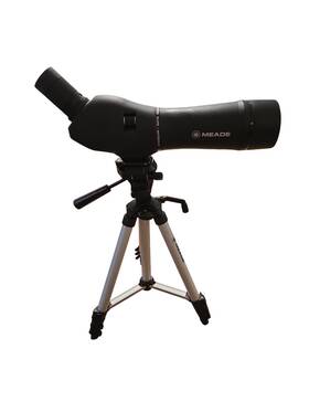 Meade 81011 20-60x60mm Waterproof Angled Spotting Scope Tripod And Case