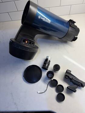 Meade 90max Starnavigator Ng Telescope Missing Pieces Works