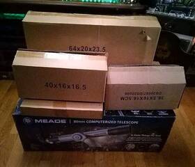 Meade Ds-208oat-tc 80mm Computerized Telescope Model Ds-208at-tc New Open Box 2007