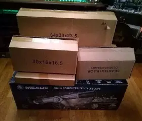 Ds-208oat-tc Meade 80mm Computerized Telescope Model Ds-208at-tc New Open Box 2007