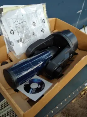 Etx-60 Meade Etc-60 New Computer Guided Refractor Telescope Blue