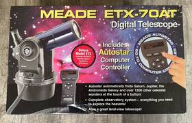 Meade Etx-7oat Etx-70at Digital Telescope With Autostar Computer Controller
