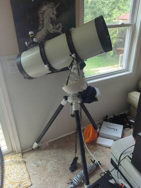 Meade Lxd75 6 Inch Achromatic Refractor With Motorised Eq Mount - Private Listing