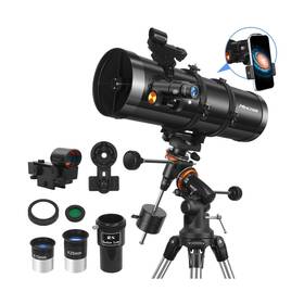 Meezaa 150650 Telescope 150eq Reflector For Adults Astronomy Beginners Manual E