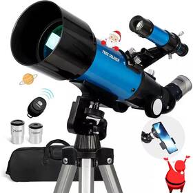 Misopily 445024574541 Telescope For Adults 70 Mm Aperture And 400 Focal Length Professional Refract