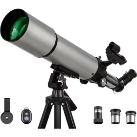 Misopily 726084176911 Telescope 90 Mm Aperture 500 Fl Az With Stargazing App For Kids 8-12 Ideal F Misopily 726084176911 Telescope 90 Mm Aperture 500 Fl Az With Stargazing App For Kids 8-12 Ideal F