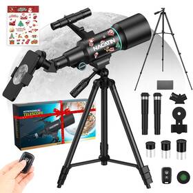Nacatin Opticalinstruments-30070 Telescope For And Adults 70mm Aperture 300mm Portable Refractor With
