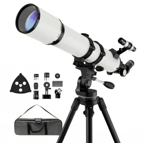 Opticalinstruments-80090 Nacatin Astronomy Telescope For Adults And Beginners 90mm Aperture 800mm Fetal