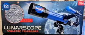 Nasa Fac-086409-23308 Lunarscope 90x 50mm Refractor Coated Optics With Finderscope Tripod