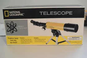 2853525790 National Geographic Telescope 18x To 180x Magnification. Very Good Used Cond 2853525790 National Geographic Telescope 18x To 180x Magnification. Very Good Used Cond